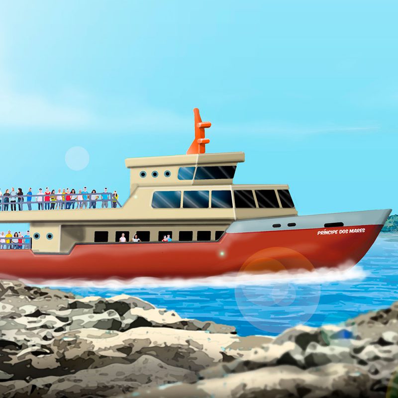 História ilustrada: O Príncipe dos Mares