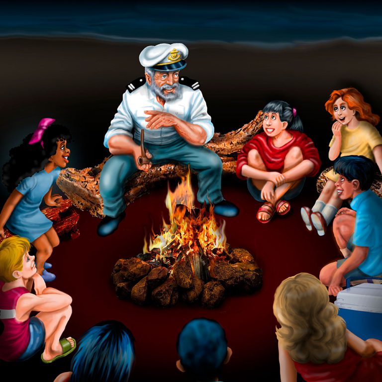 História ilustrada: O Príncipe dos Mares